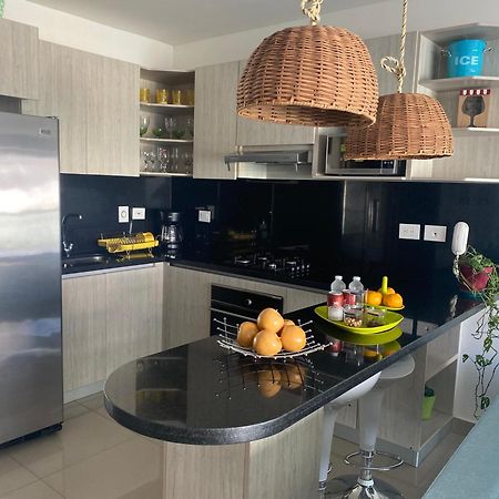 Lujoso Apartamento En Bocagrande Cartagena Bagian luar foto