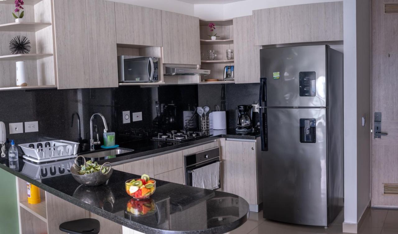 Lujoso Apartamento En Bocagrande Cartagena Bagian luar foto