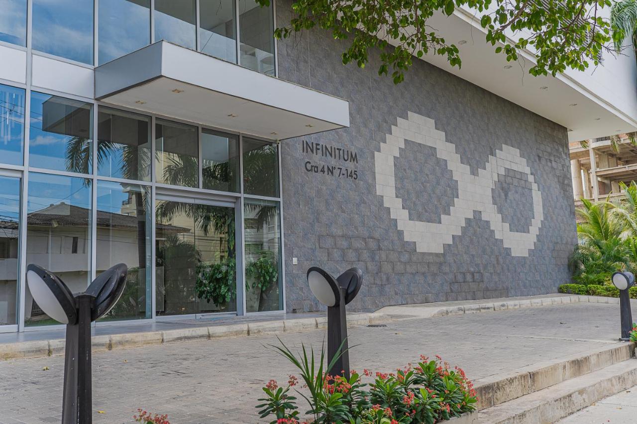 Lujoso Apartamento En Bocagrande Cartagena Bagian luar foto