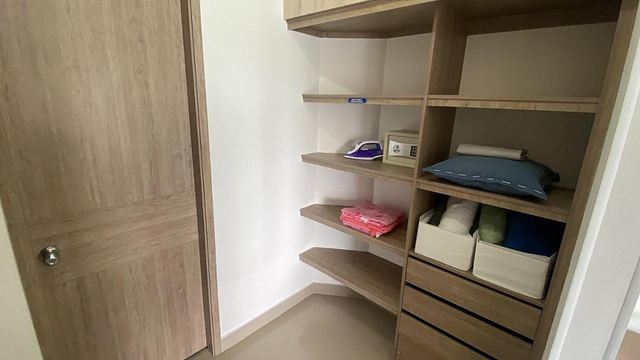 Lujoso Apartamento En Bocagrande Cartagena Bagian luar foto